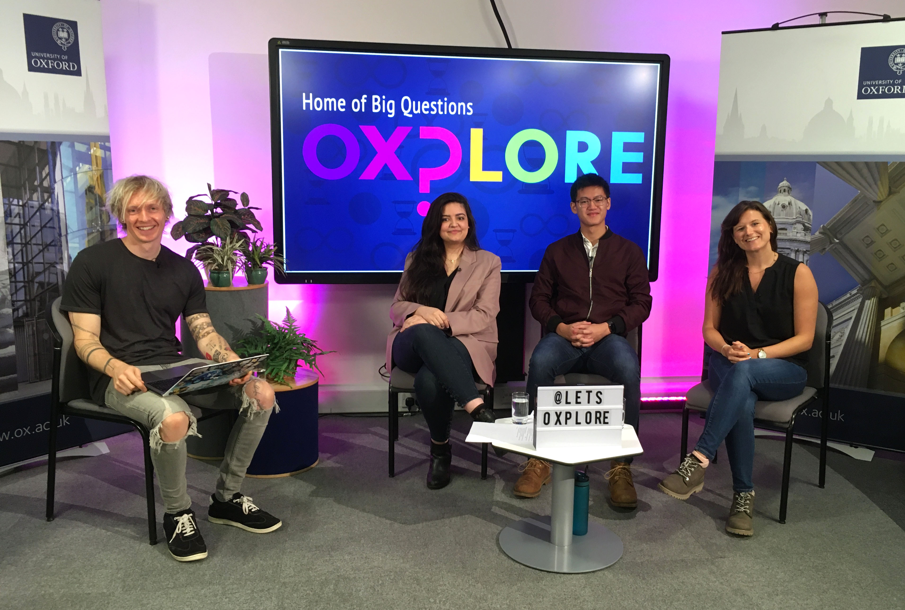 Image of Oxplore Live guest speakers
