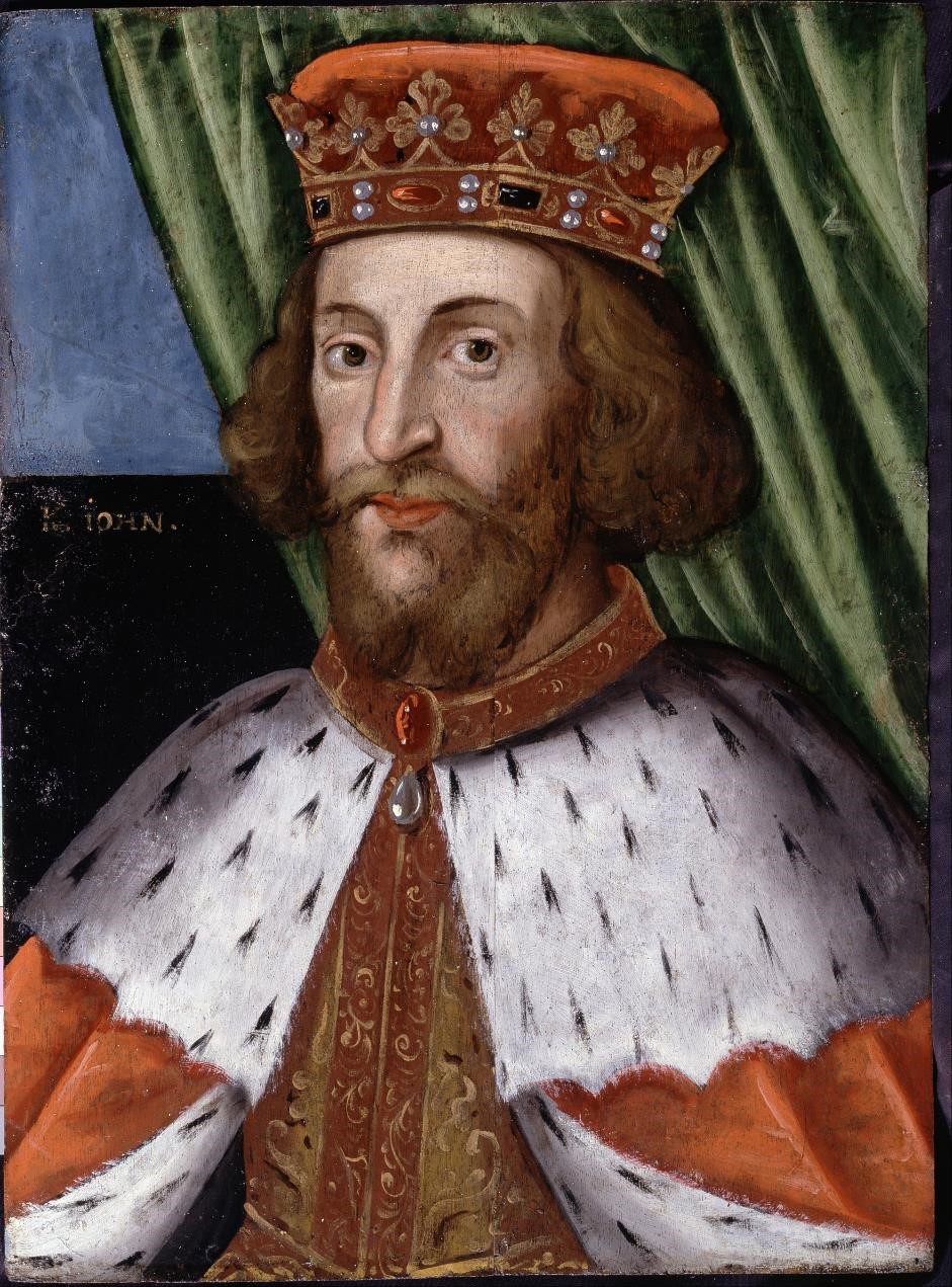 Portrait of King John of England 