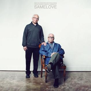 Album cover for "Same Love" by Macklemore